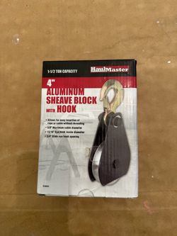 Haul master   1.5 ton capacity with hook