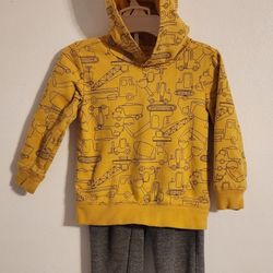 Carter's Toddlers Hoodie and Pants Set Size 2T 