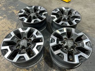 4X 2020 Toyota Tacoma TRD 16" OEM Gray Factory Wheels Tires 4Runner Rims 6x5.5