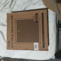 ToLife H 13 TRUE HEPA FILTER 2 PACK, For TZ-K2 Air Purifier (official Replacement Filter)