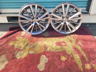 2 original 16" Rims Toyota Corolla 16 inches
