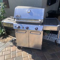 Gas Weber Stainless Steel Grill