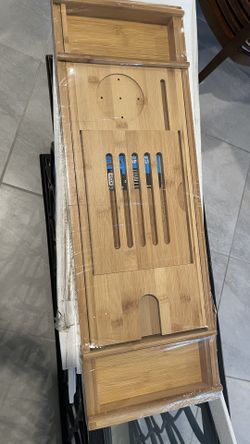 Bamboo Bathtub Tray