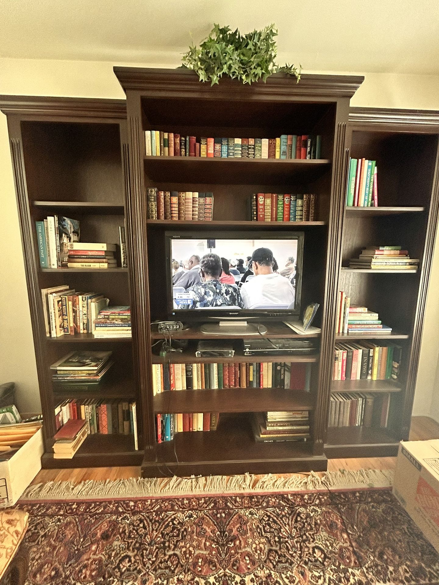 Beautiful 3 Piece Bookcase With Shelves