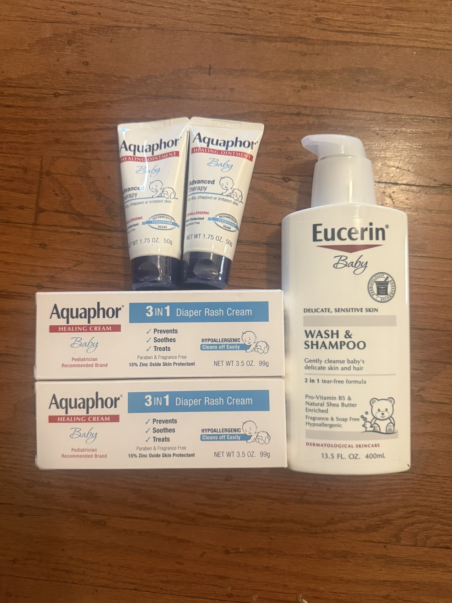 Aquaphor & Eucerin Baby Care Bundle