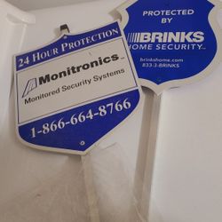 Security System Signs ONLY