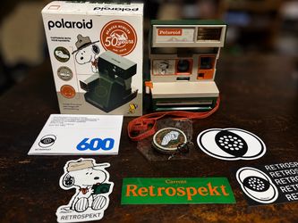 Polaroid 600 Beagle Scouts 50th Anniversary Camera