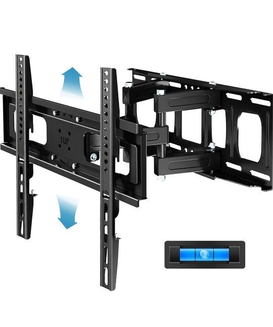 Everstone Full Motion TV Wall Mount  for Most 28"-70" LED, LCD, OLED Flat and Curved TVs, Up to 121 lbs,

