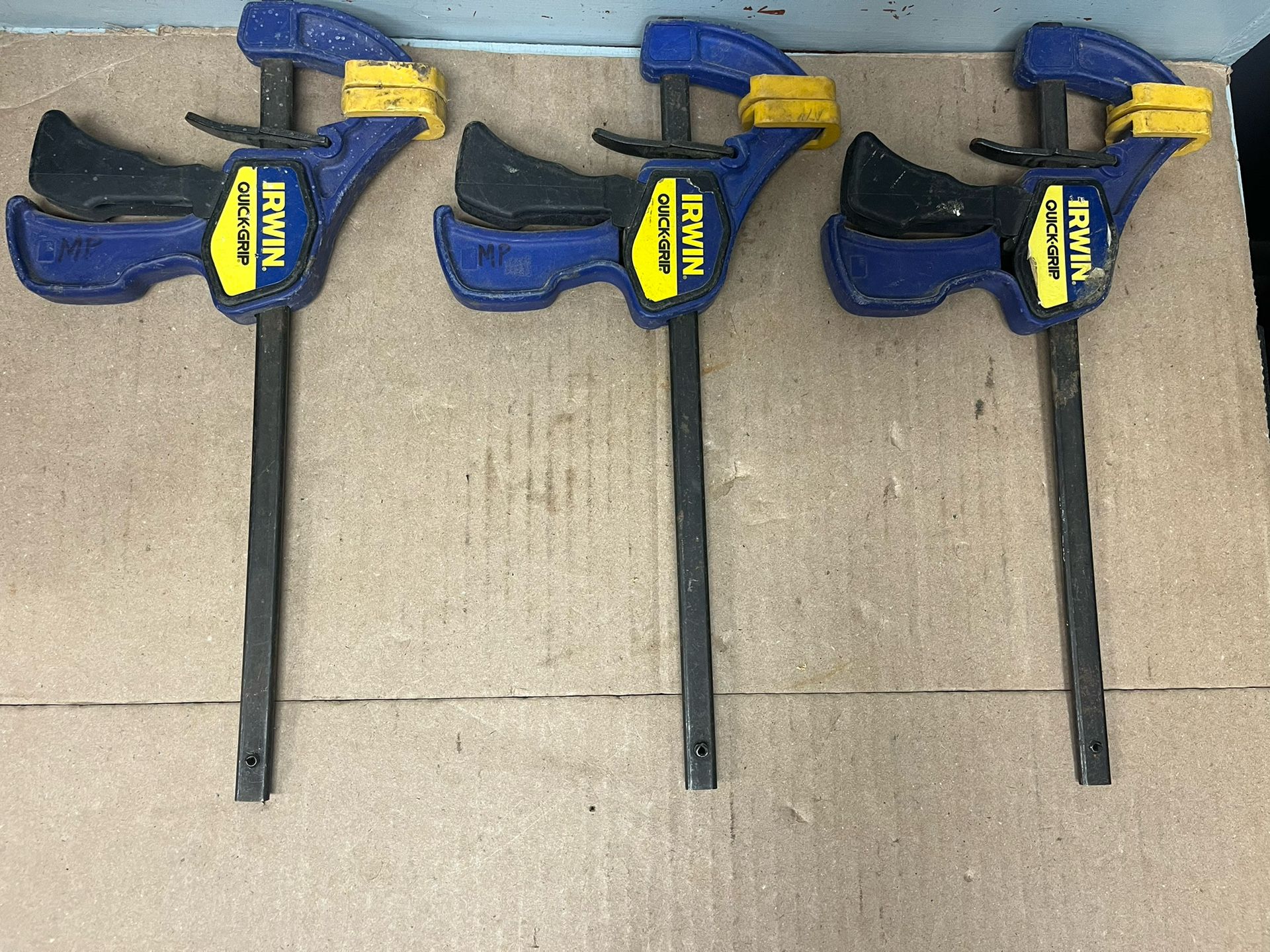 Irwin Quick Grip Mini Clamps Lot Of 3
