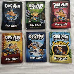 Dog man books 1-6