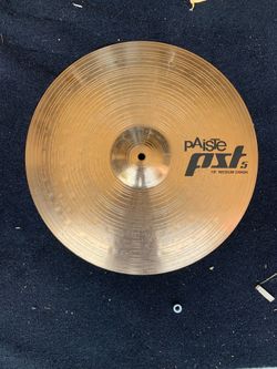 Paiste PST5 Series 16” Crash Drum Cymbal