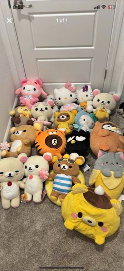 Rilakkuma, Korilakkuma, Sanrio Favorites And Other Cute Plushies Styles