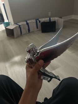 Chrome Flying Lady Hood Ornament