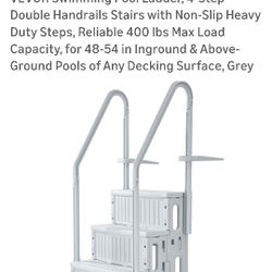 Pool Stairs Almost Brand New