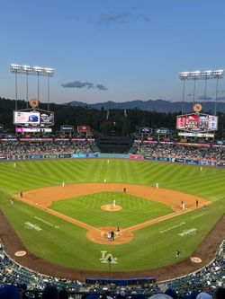 Two Dodger Tickets tonight Great Deal