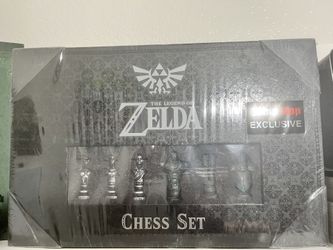 The Legend Of Zelda Chess Board Unopened