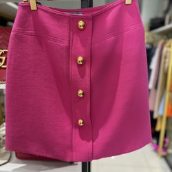 Prada Pink A-Line Mini Skirt size 38