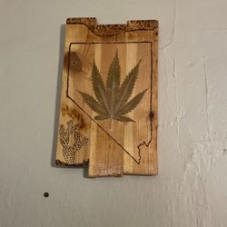Handmade Nevada Wood Burning