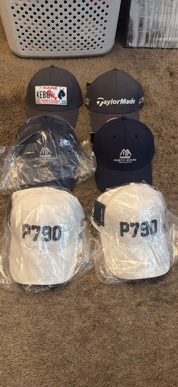Taylormade Golf Hats (Tags on All Them)