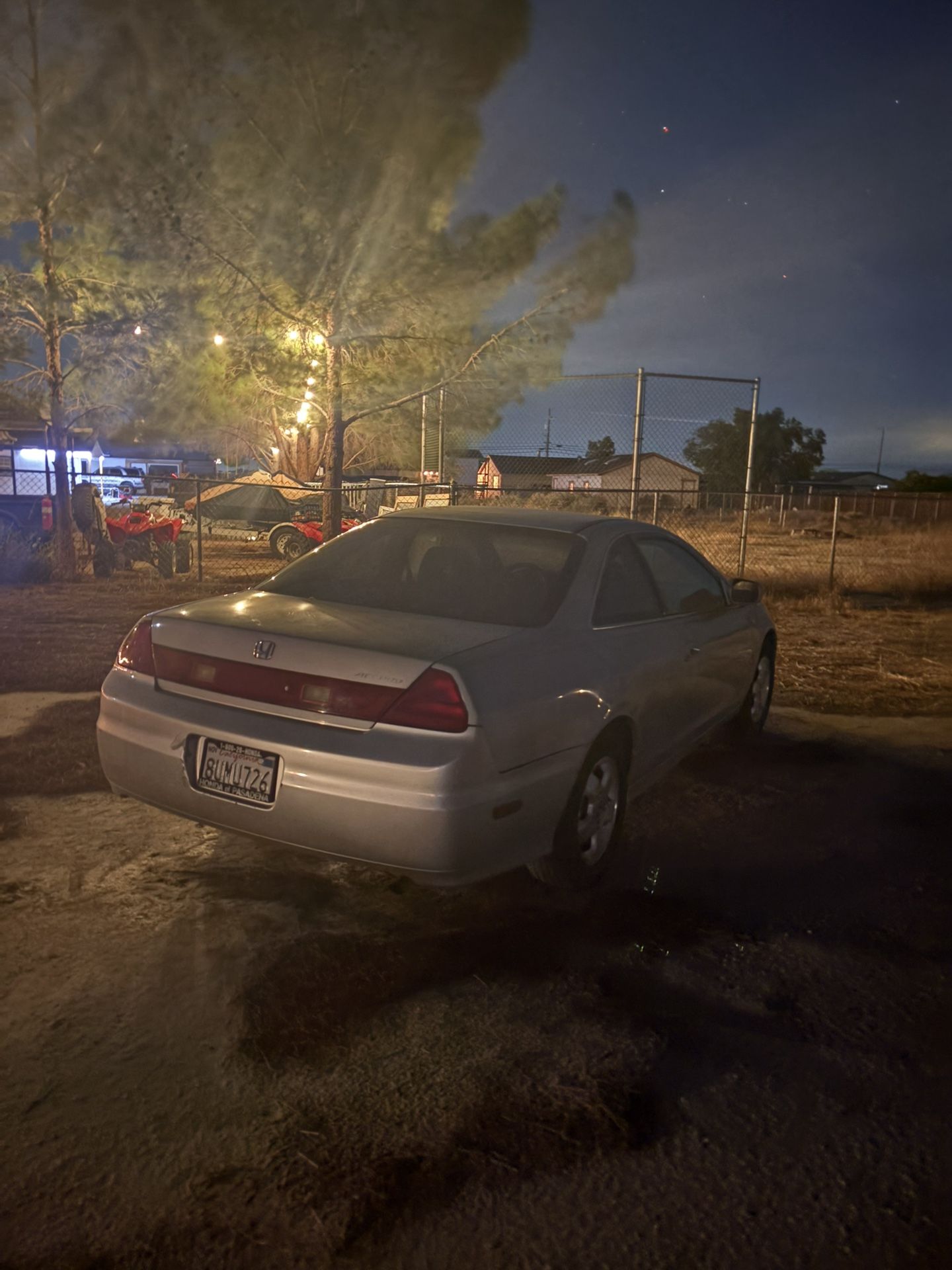6th Gen Honda Accord 2002 Honda Silver