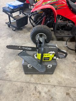Ryobi 16 in. 37cc 2-Cycle Gas Chainsaw with Heavy-Duty Case