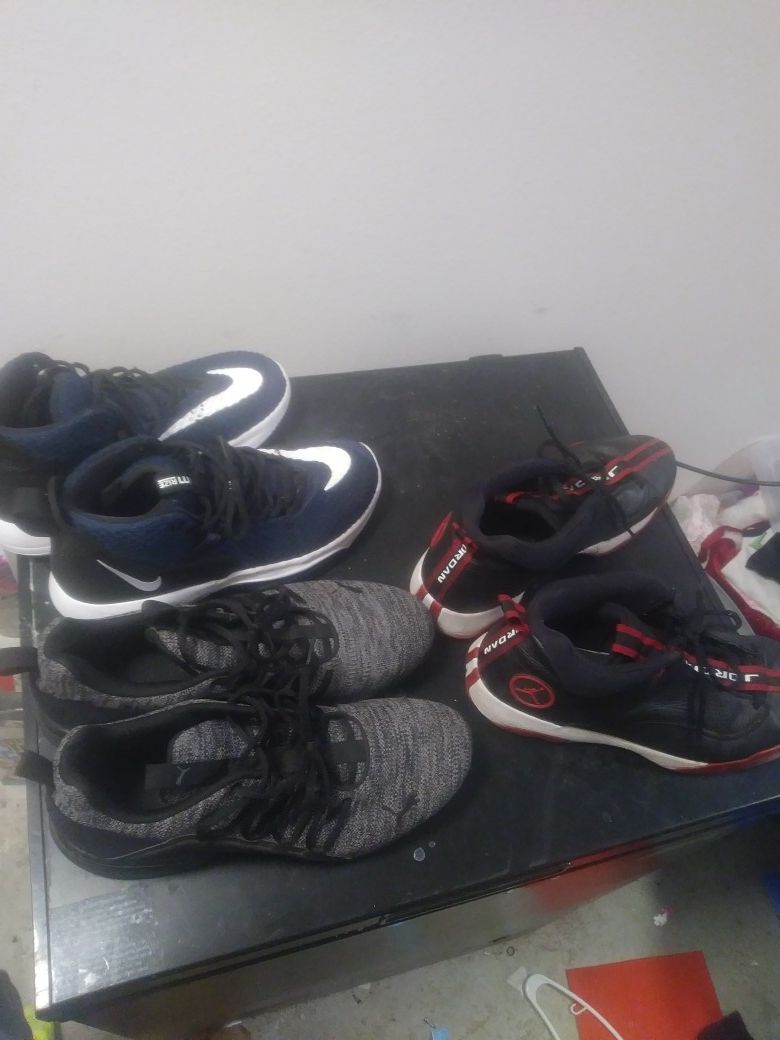 Nike jordan puma size 11 and 12