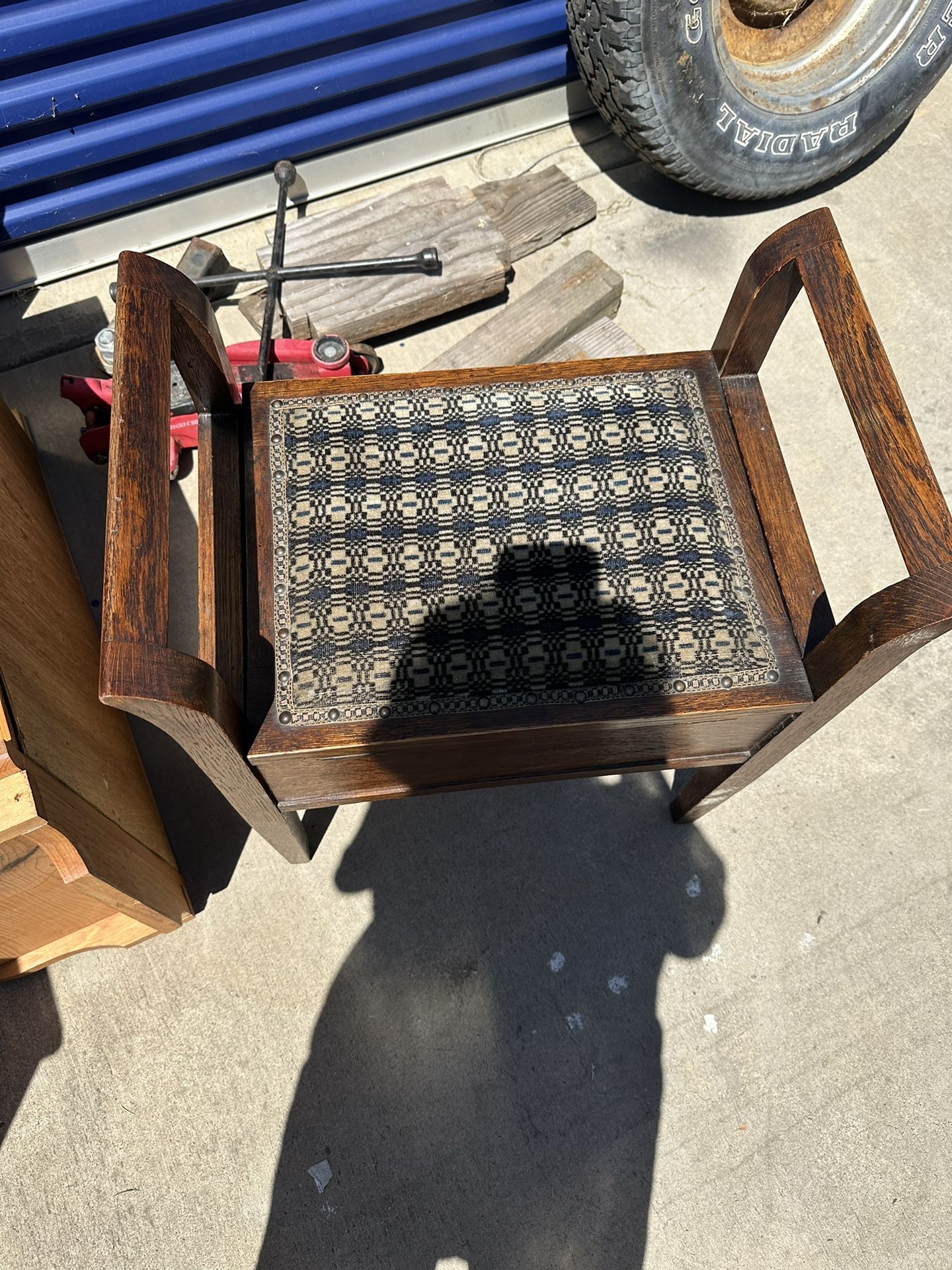 Small Bench W/ Storage