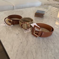 Womens Belts - 3 Brand New Bundle 
