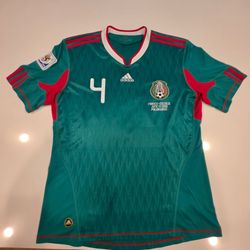 Adidas Mexico 2010 World Cup Home Rafa Marquez (L)