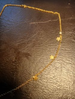 18K Italian Vintage Gold Necklace
