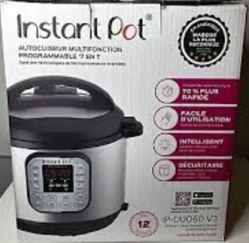New INSTANT POT slow Cooker And PRESSURE COOKER, 7 FUNCTIONS