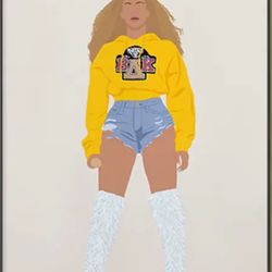 Beyoncé Canvas Poster