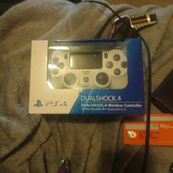 PS4 Controller Wireless Glacier White Edition