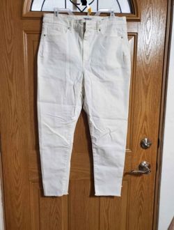 Sofia Vergara Curvy Jean's, Used, Size 14, White Color