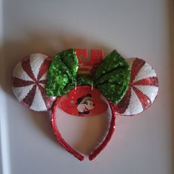 Minnie Mouse Christmas Ears 