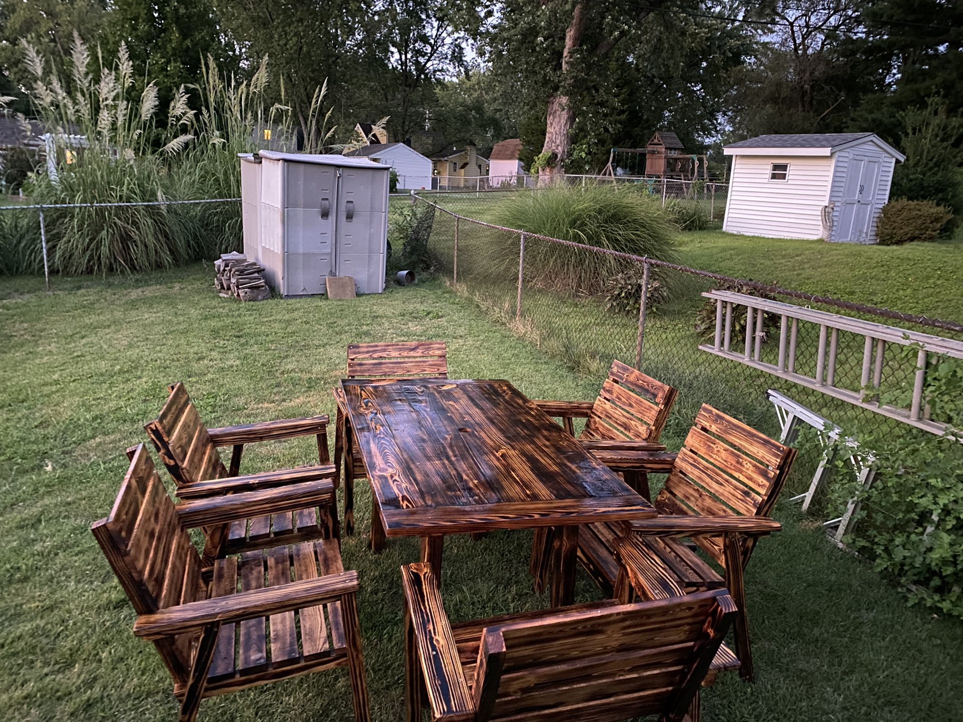 Handmade Patio Dinette Set