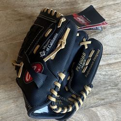Rawlings Youth Baseball Leather Glove PL100BB  Adjustable Strap New W/tags