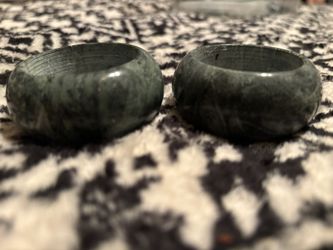 Authentic Jade candle holders