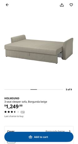 IKEA HOLMSUND Sleeper Sofa - Can Deliver 🚛