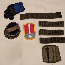 US Army Patches (17pieces)
