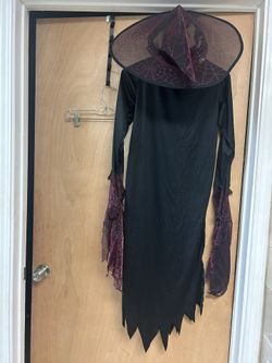 Witch Costume Dress And Hat