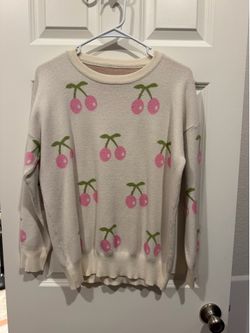 Cherry sweater