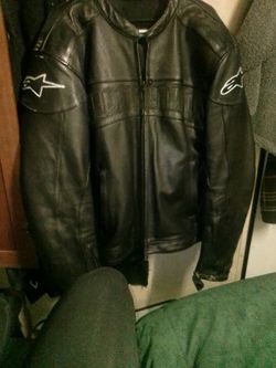 Alpine Stars Like New Leather Jacket