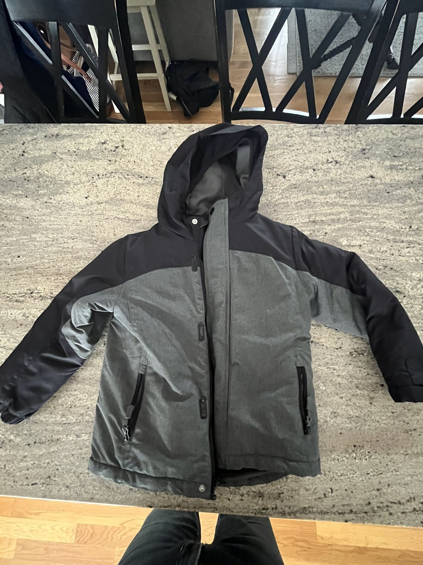 All In Motion, 2 In 1 Winter Jacket, Boys Size 6/7