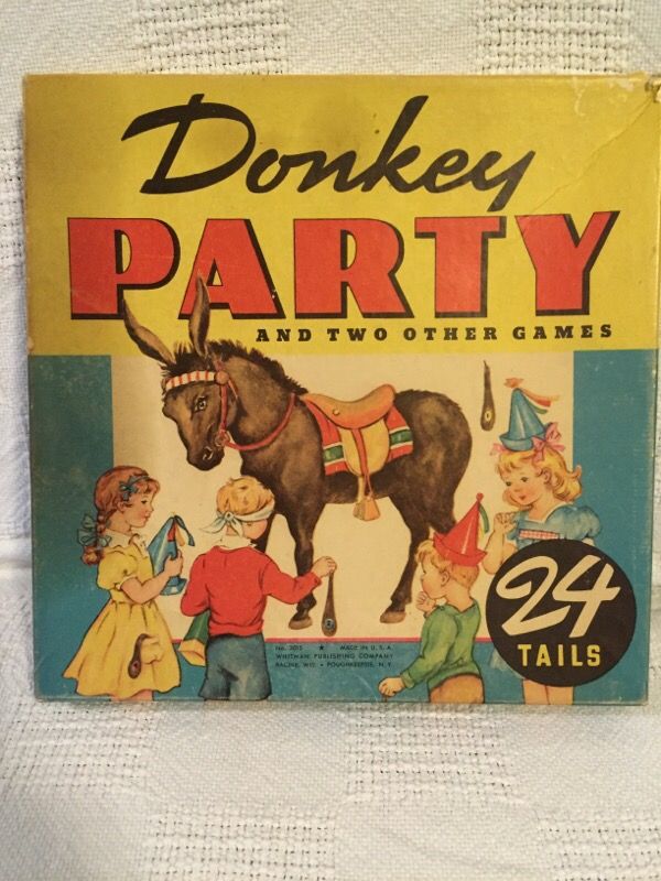 Old Pin the Tail on the Donkey