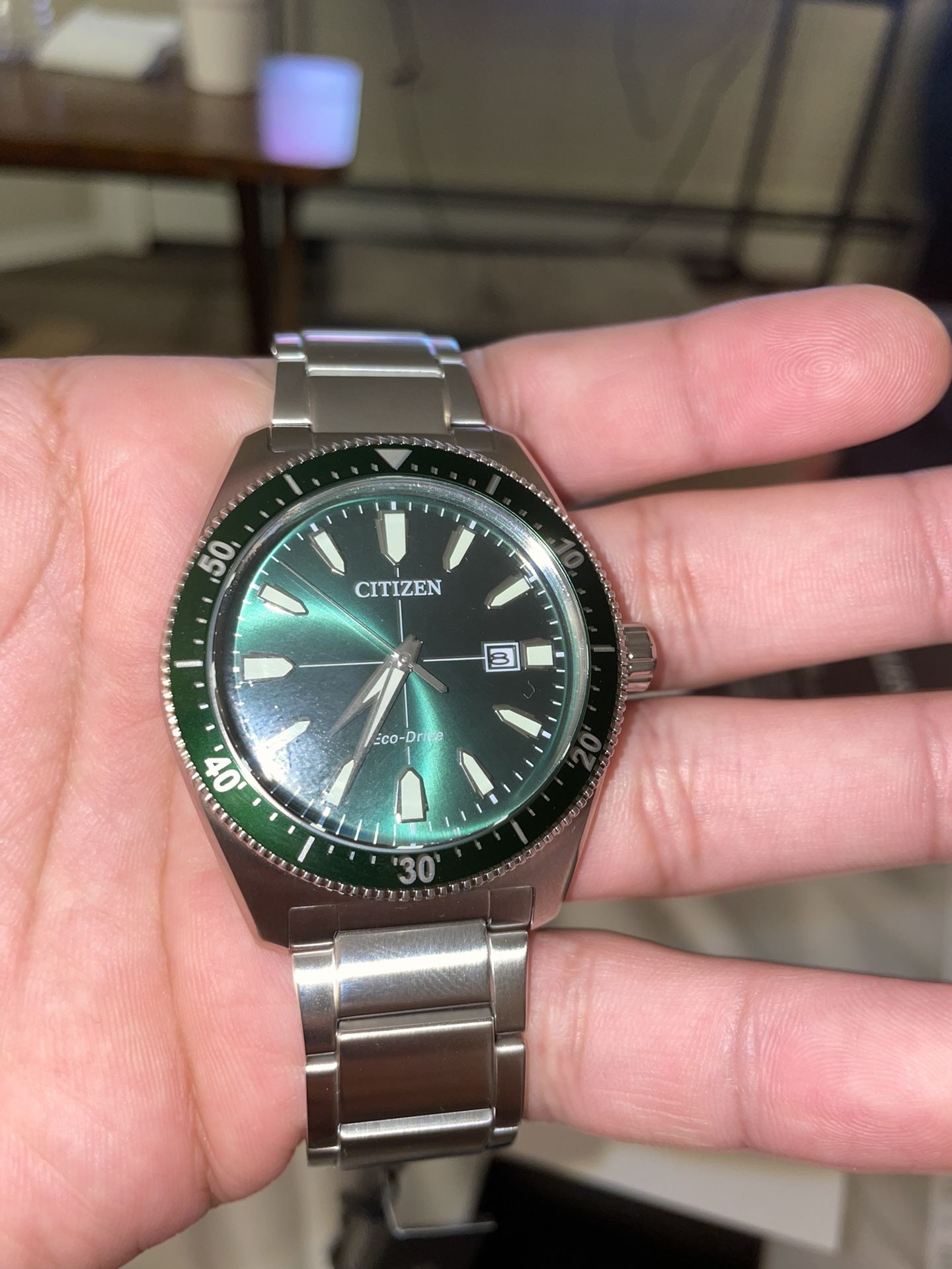 Citizen Brycen Watch Green (Negotiable!)