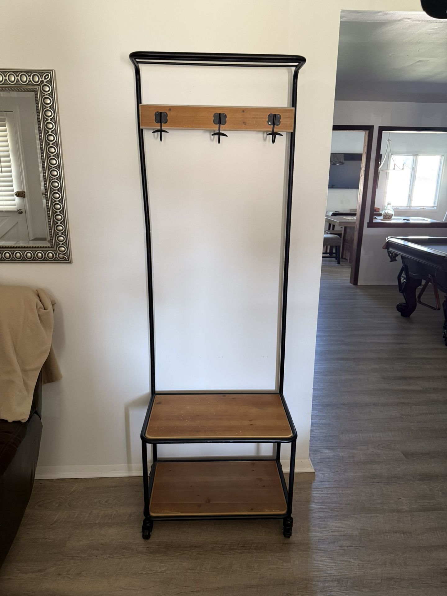 Hook Coat Rack Storage