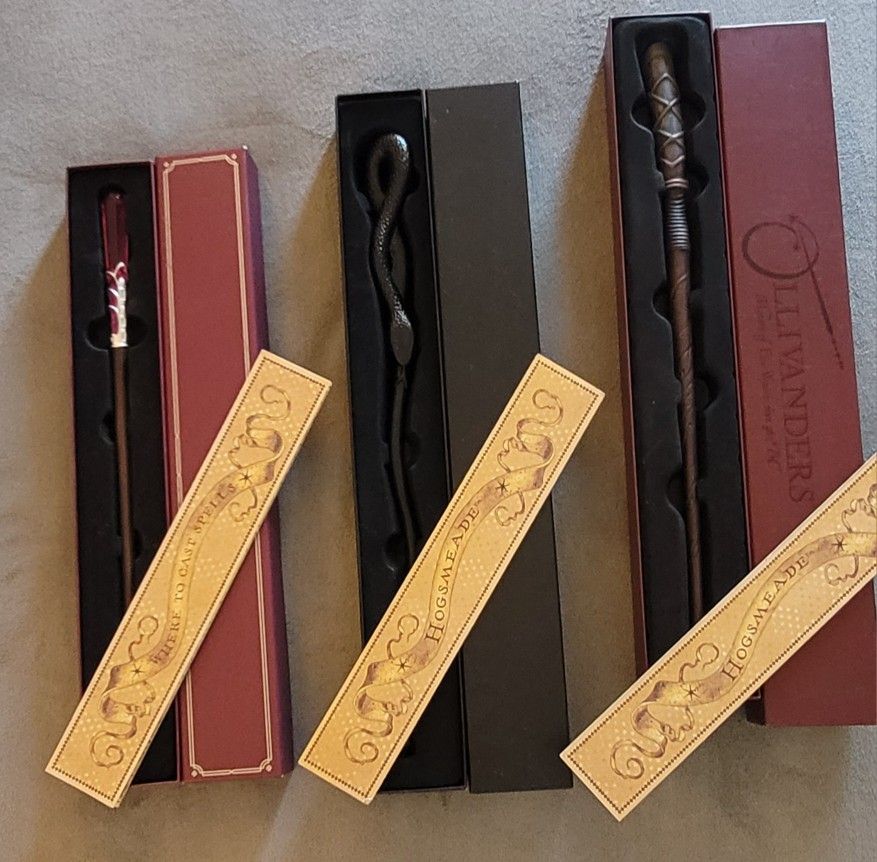 Harry Potter Wands New in Box