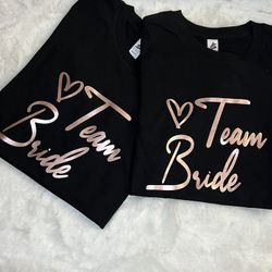 Custom Bridal Party Shirts