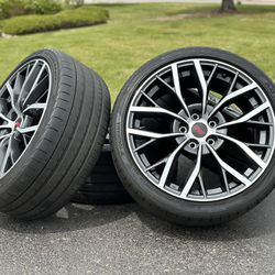 OEM rims Subaru STI 19” wheels Yokohama tires 5x114.3 mm WRX 245/35ZR19